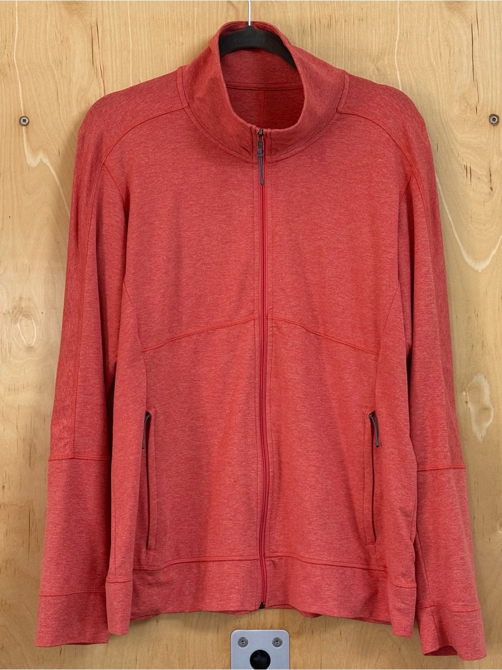 Patagonia Red Full-Zip Bomber Jacket